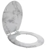 Abattant WC en bois façon marbre taille universelle < Gifi Clearance