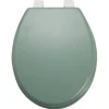 Abattant WC en bois vert taille universelle < Gifi Discount