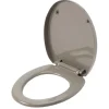 Abattant WC taupe avec frein de chute