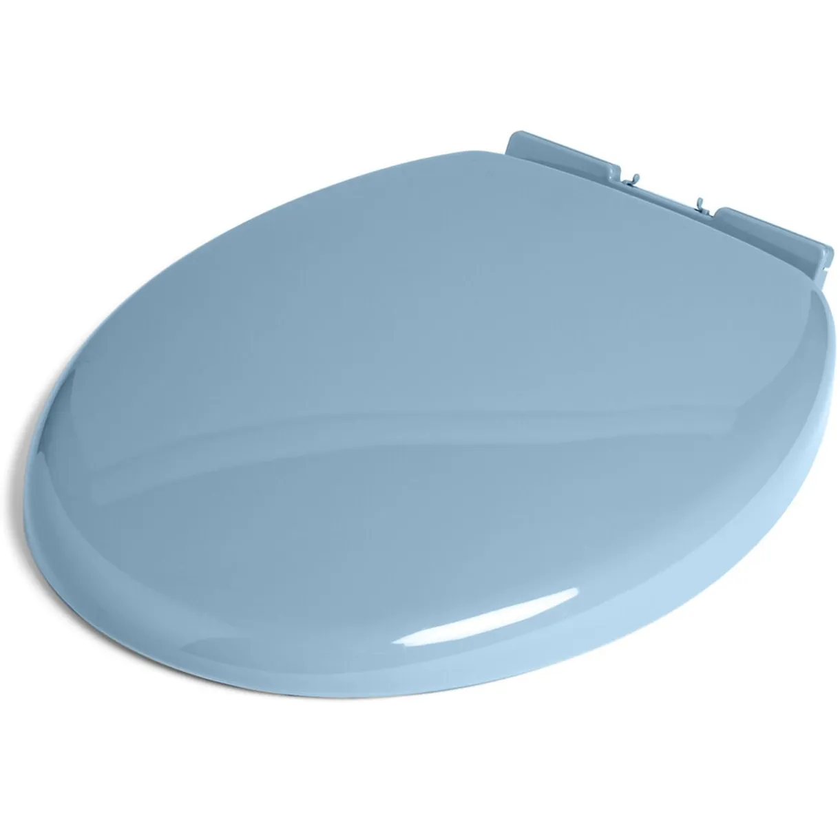 Abattant WC universel avec frein de chute 37x43cm bleu < Gifi Best