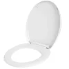 Abattant WC universel en bois noir