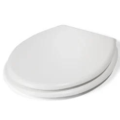 Abattant WC universel en bois blanc < Gifi Online