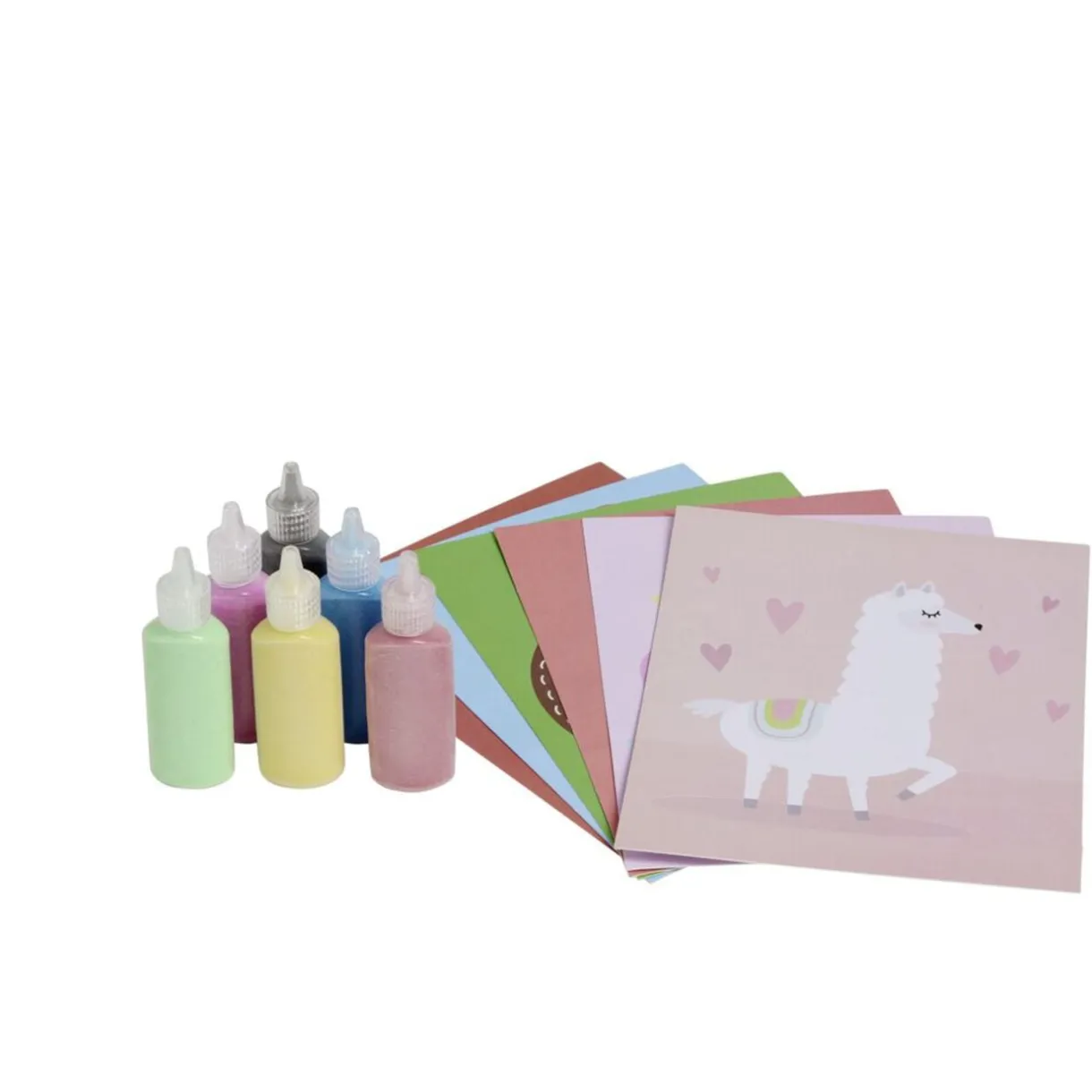 Activité carte à sable coloré x6 < Gifi Discount