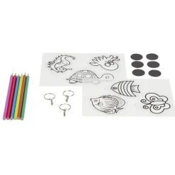Activité création mobile multicolore x6 < Gifi