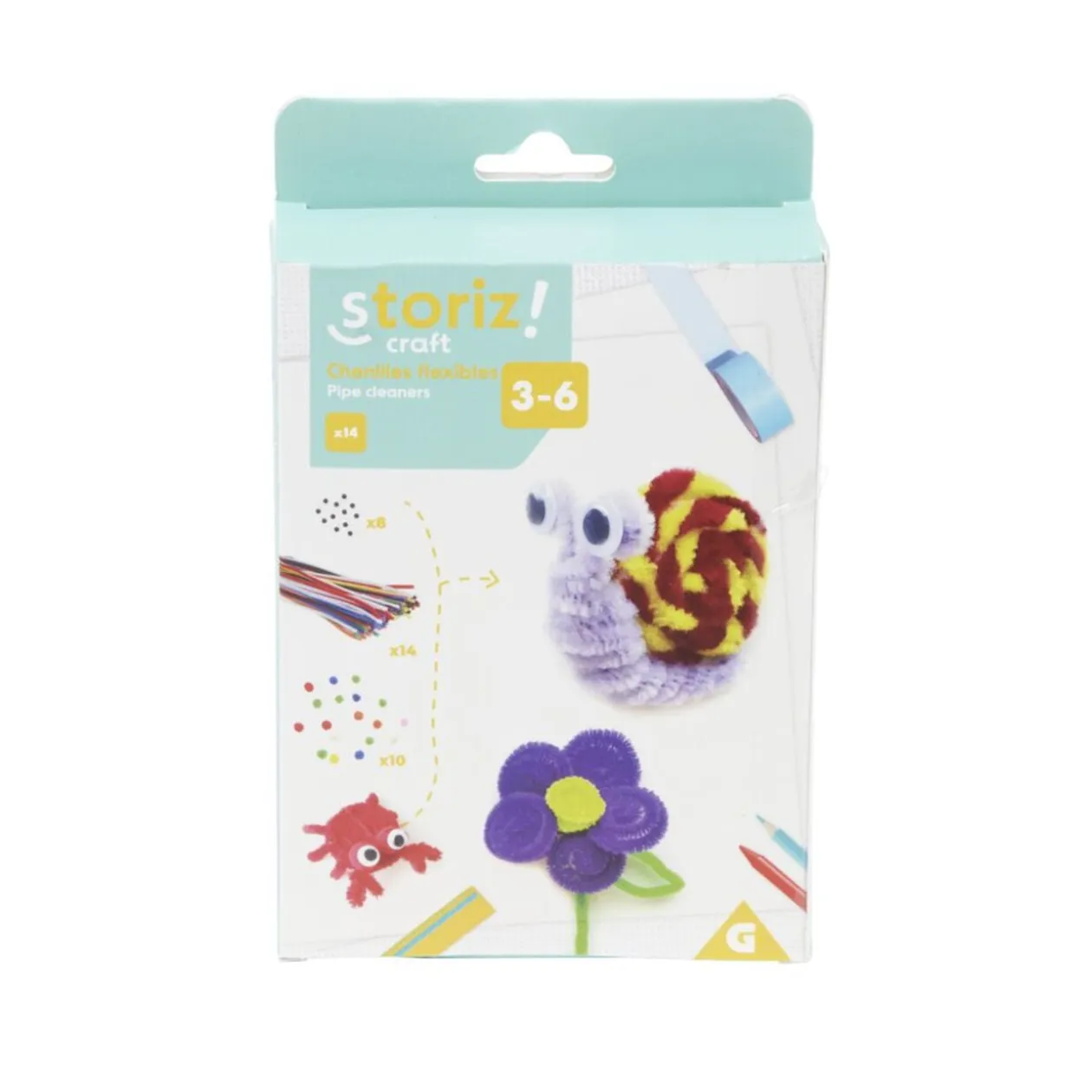 Activité créative fil chenille