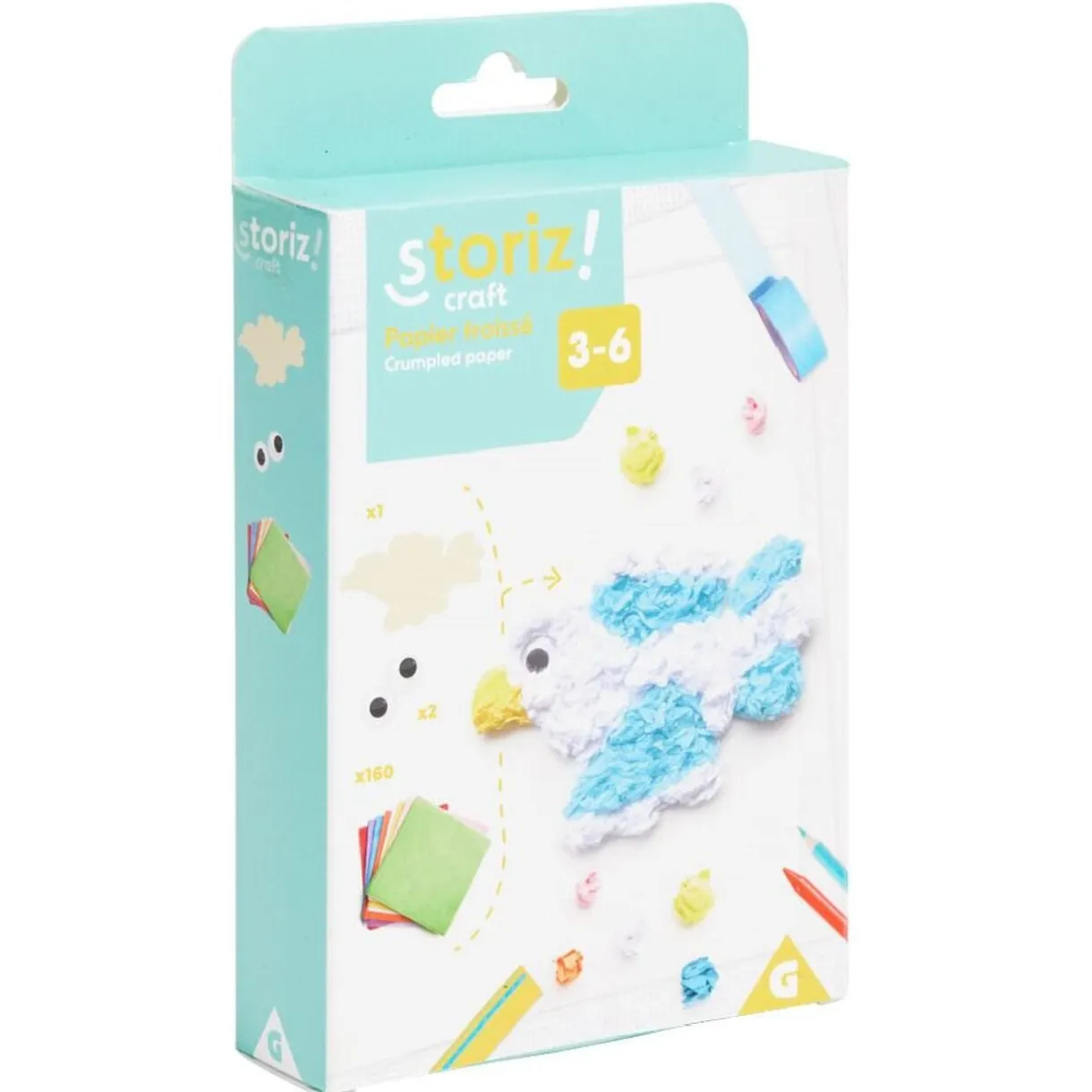 Activité créative papier froissé < Gifi New