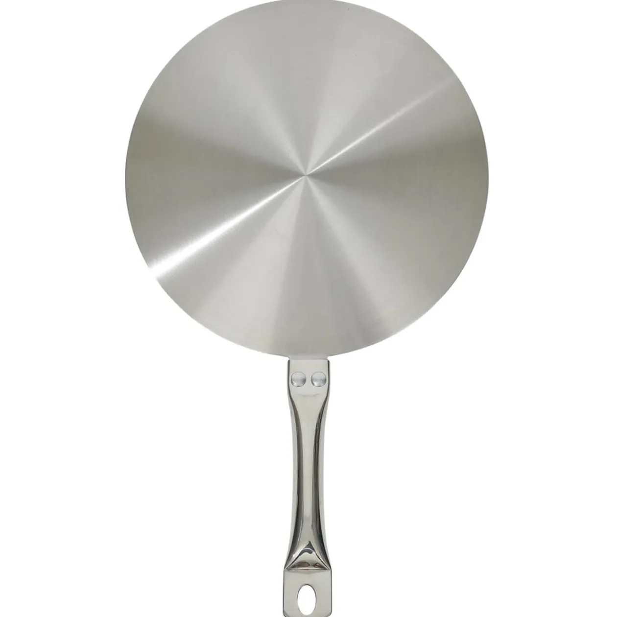 Adaptateur pour plaque à induction inox Ø23,7cm