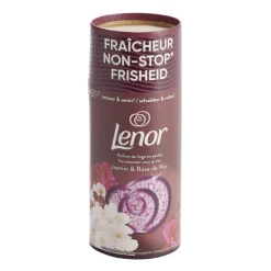 Adoucissant perles Lenor parfum de linge jasmin et rose de Mai 155gr