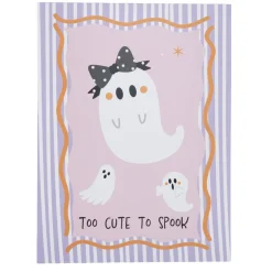 Affiche décorative Halloween x3 fantôme cute papier violet 30x40cm < Gifi Sale