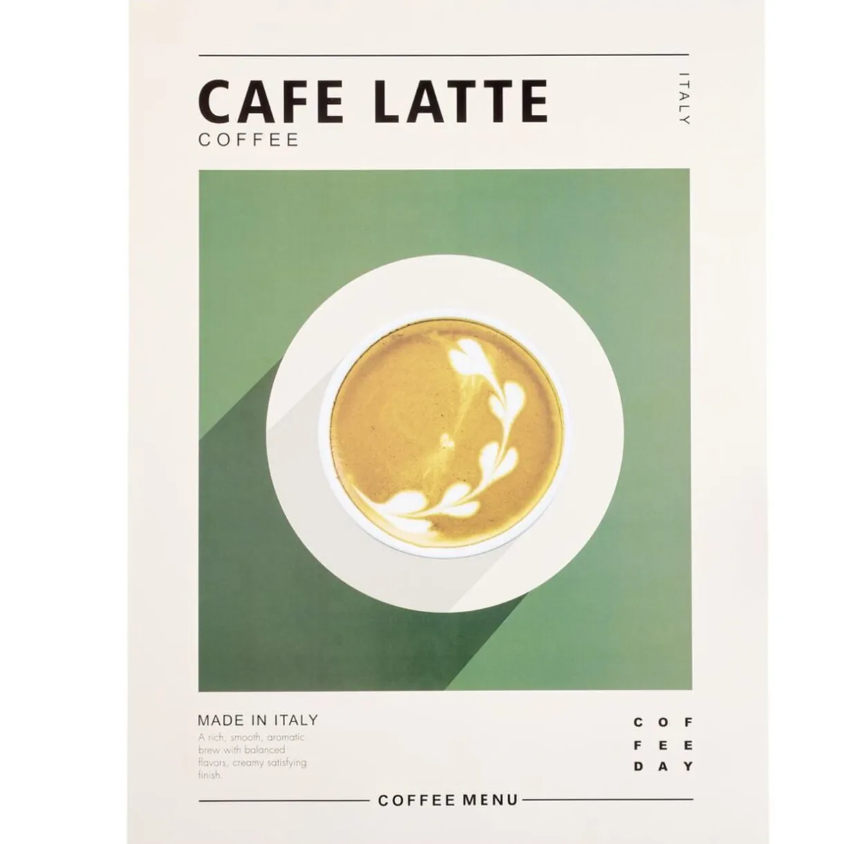 Affiche déco x3 papier petit-déjeuner 10x15cm (3 modèles) < Gifi New