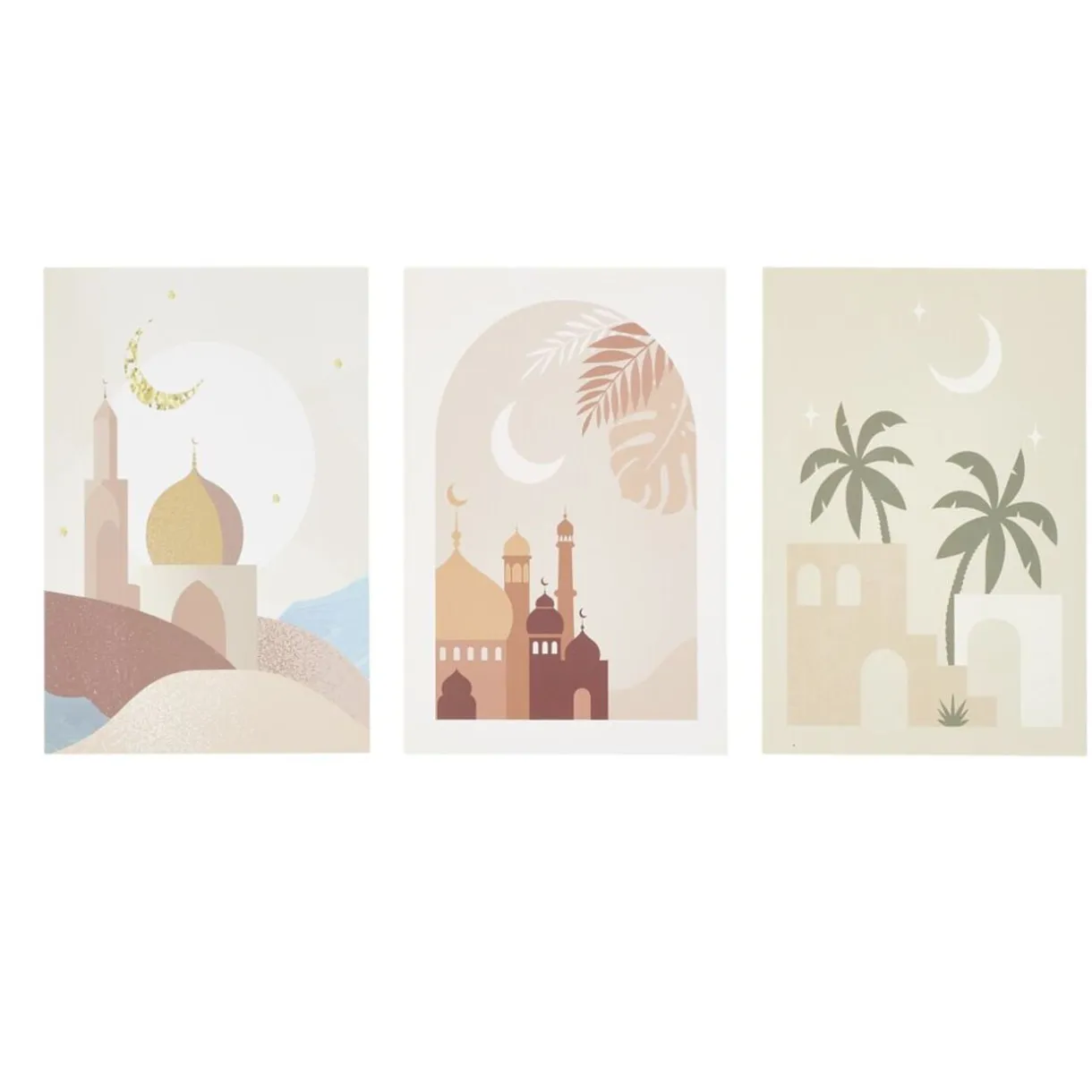 Affiche déco 10x15 thème Maroc x3 (2 modèles) < Gifi New