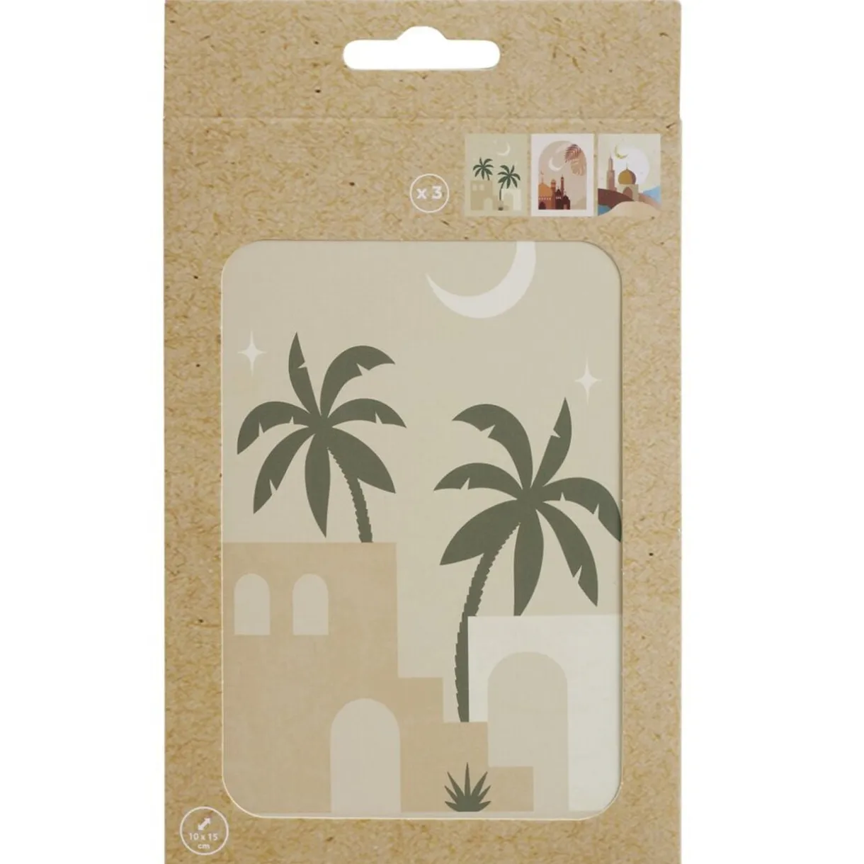 Affiche déco 10x15 thème Maroc x3 (2 modèles) < Gifi New