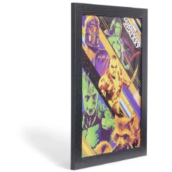 Affiche Gardiens de la Galaxie dans cadre bois noir 33,5x44,5xH1,5cm < Gifi