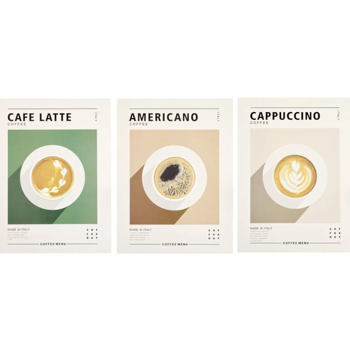 Affiche pop art x3 papier 50x70cm (3 modèles) < Gifi Clearance