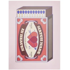 Affiche x3 thème amour 30x40cm (2 modèles) < Gifi Discount