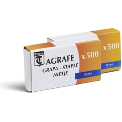 Agrafe 9mm 1000 pièces