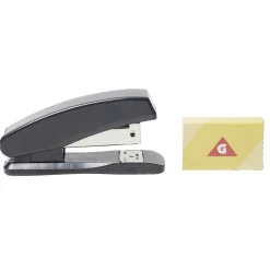 Agrafeuse grise en fer et plastique 11x3xH5cm < Gifi