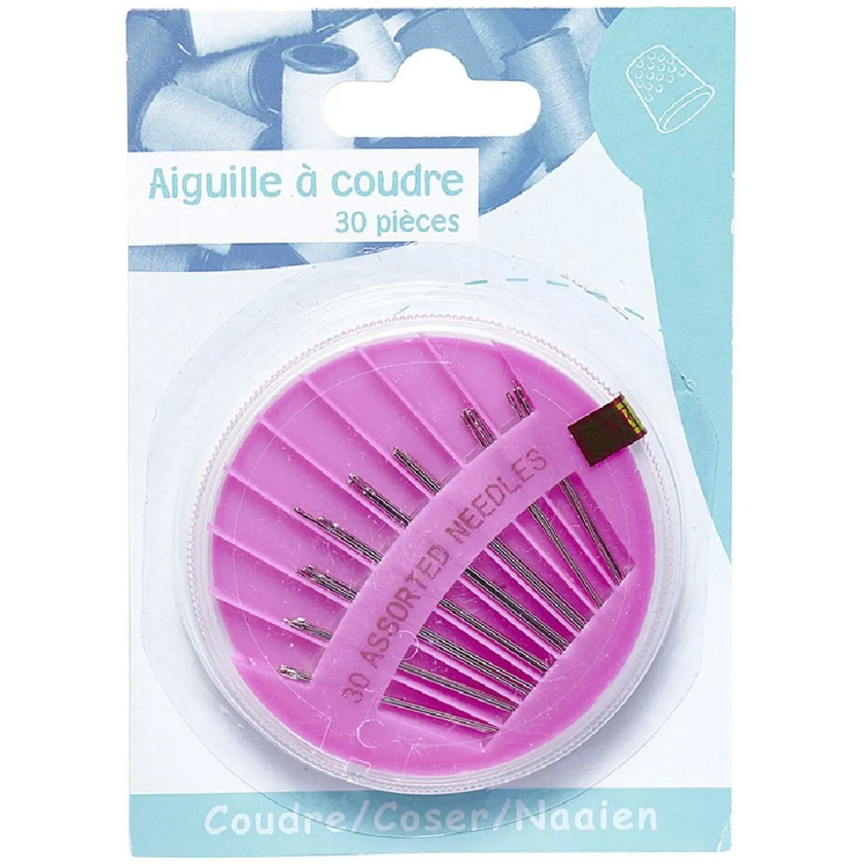Aiguilles à coudre x30
