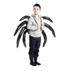Ailes gonflables araignée Halloween noire - Taille unique
