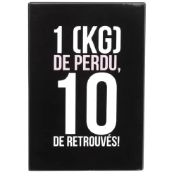 Aimant avec message humoristique < Gifi