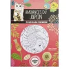 Album de coloriage adulte thérapeutique thème ambiance du Japon 21x29cm < Gifi Discount