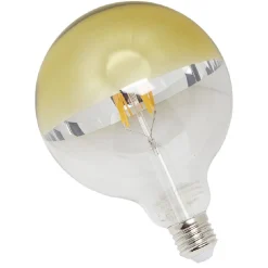 Ampoule déco dorée G125 E27 < Gifi Discount