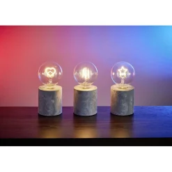 Ampoule déco LED sur socle rond < Gifi Best