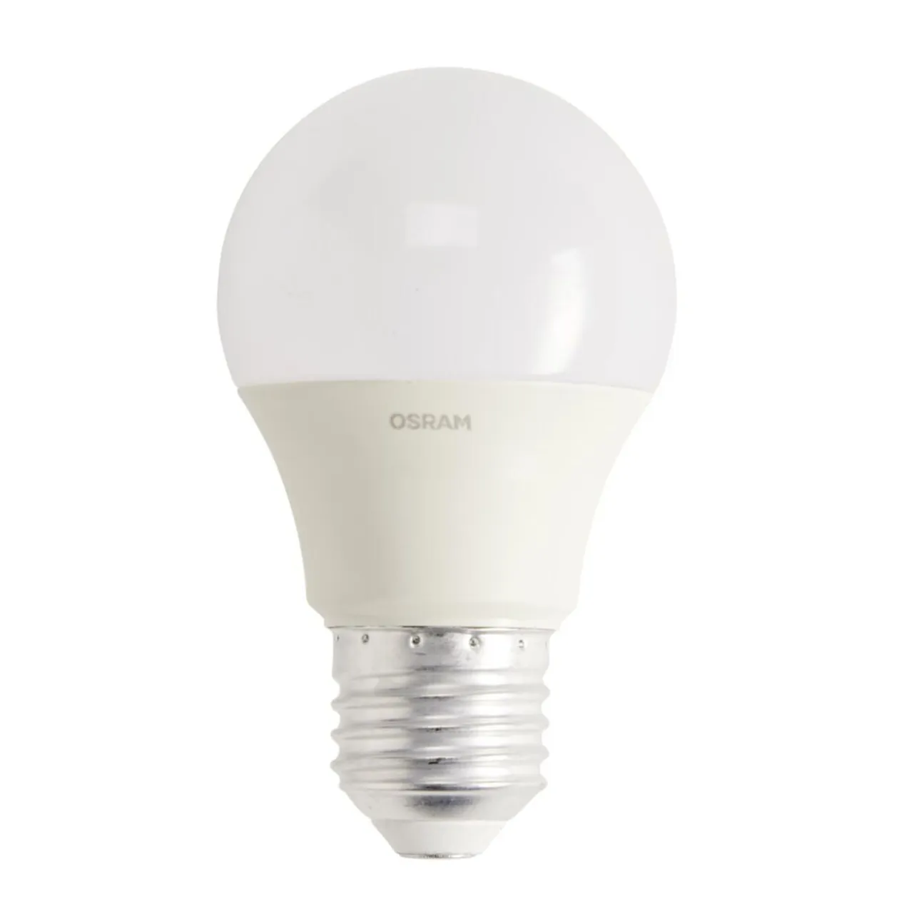 Ampoule LED E27 A60 blanc chaud Osram 4,9W=40W 470lms classe F