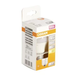 Ampoule LED E27 A60 blanc chaud Osram 4,9W=40W 470lms classe F