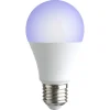 Ampoule LED E27 A60 couleurs changeantes avec télécommande 806lms < Gifi