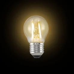 Ampoule LED E27 blanc chaud 2,5W=25W 250lms classe F