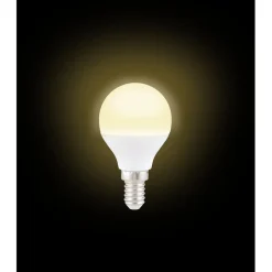 Ampoule LED E14 G45 blanc chaud 4,9W=40W 470lms classe F