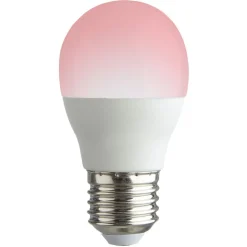 Ampoule LED E27 G45 couleurs changeantes avec télécommande 470lms < Gifi Hot