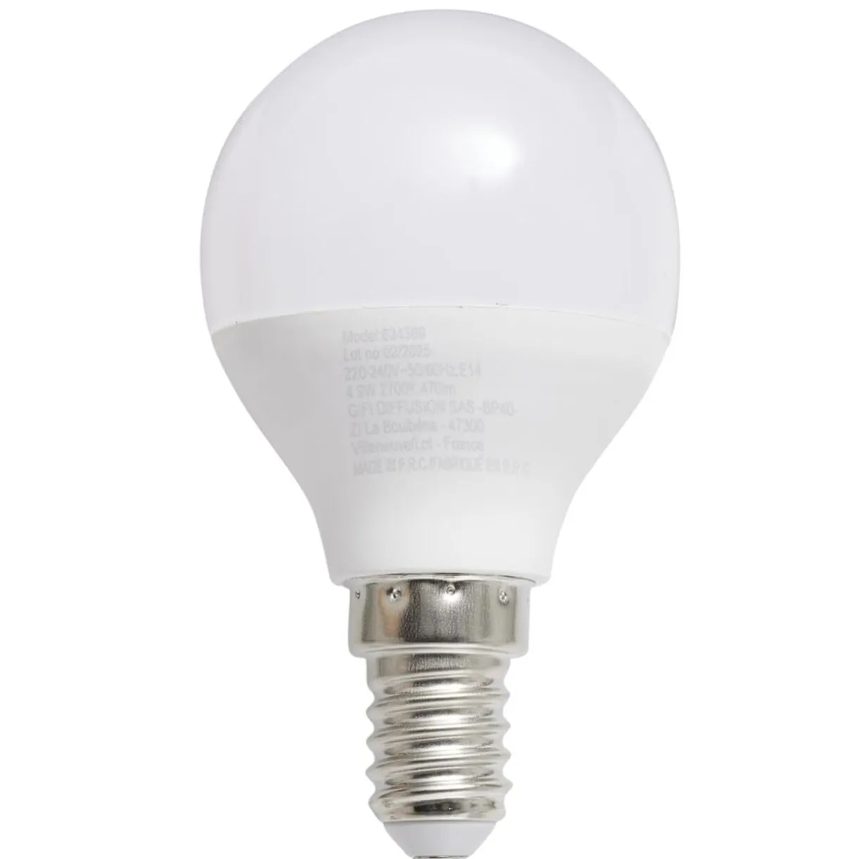 Ampoule LED SMD G45 E14 470lm 5,5W < Gifi Clearance