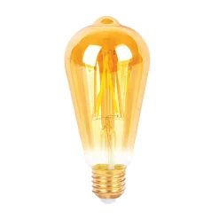 Ampoule longue ambrée LED connectée E27 40 W < Gifi Discount
