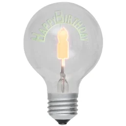 Ampoule à message déco à poser E27