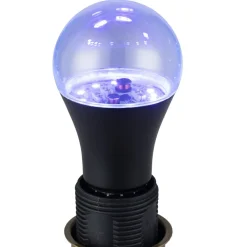 Ampoule UV Homday party 9,5W verre Ø6xH11cm