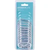 Anneau de douche gris ovale x12 < Gifi Online