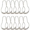Anneau de douche métal gris x12 < Gifi Clearance
