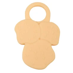Anneau dentition bébé silicone jaune < Gifi Best