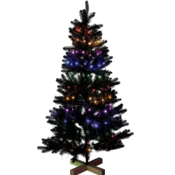 Anneau lumineux guirlande avec télécommande pour sapin multicolore < Gifi Sale