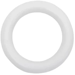 Anneau pour barre de rideau Ø56 mm plastique Blanc x10 < Gifi Sale