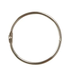 Anneau rideau de douche rond en métal x12 < Gifi Sale