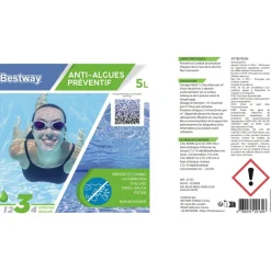 Anti algues piscine préventif 5L