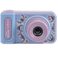 Appareil photo digital enfant Disney Stitch carte SD 8G plastique rose et bleu < Gifi Outlet
