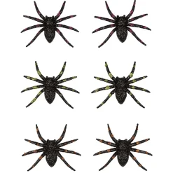 Araignée colorée pailletée décoration Halloween x6 < Gifi Best