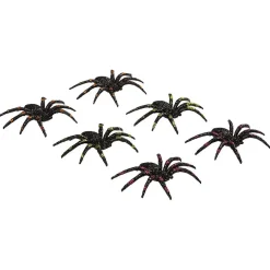 Araignée colorée pailletée décoration Halloween x6 < Gifi Best