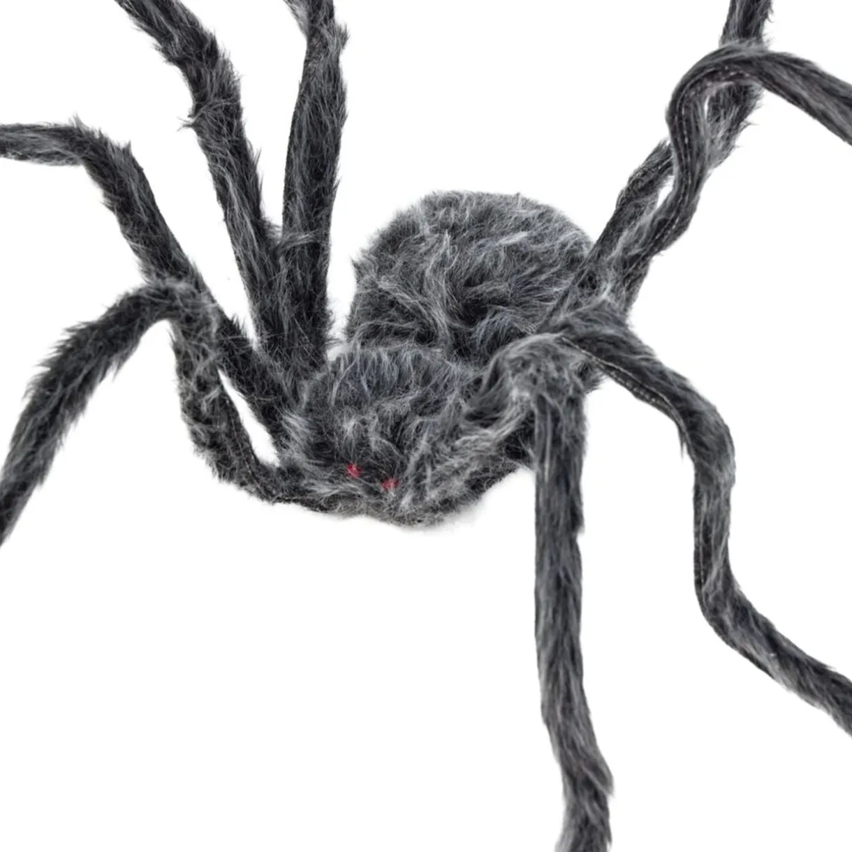 Araignée XXL Halloween lumineuse et poilue noire L230cm < Gifi Sale