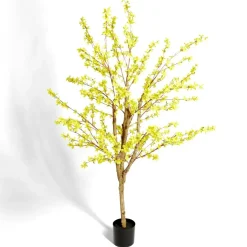 Arbre artificiel XL Forsythia à fleurs jaunes H180cm < Gifi Clearance