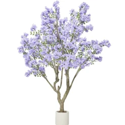 Arbre artificiel XL jacaranda violet H250cm